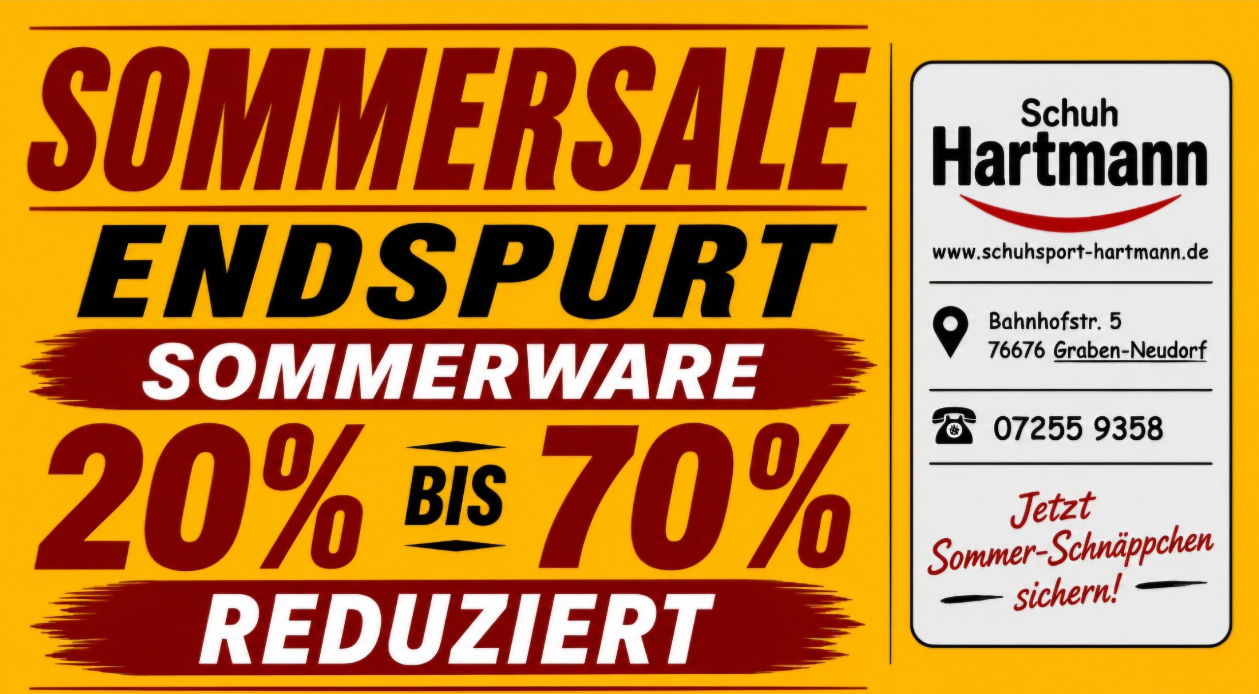 Endspurt beim Sommersale: Sommerware bis zu 70 % reduziert